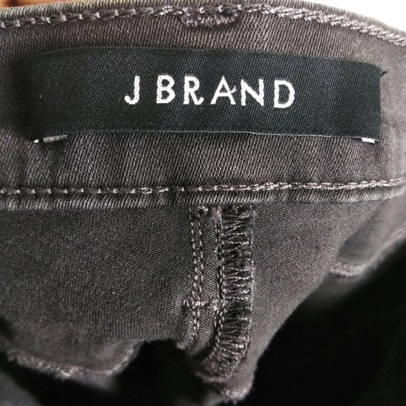 Jeans J Brand Super Skinny 'Galaxy' - Effet Métallisé Pewter - Taille 26 - Occasion Très Bon État